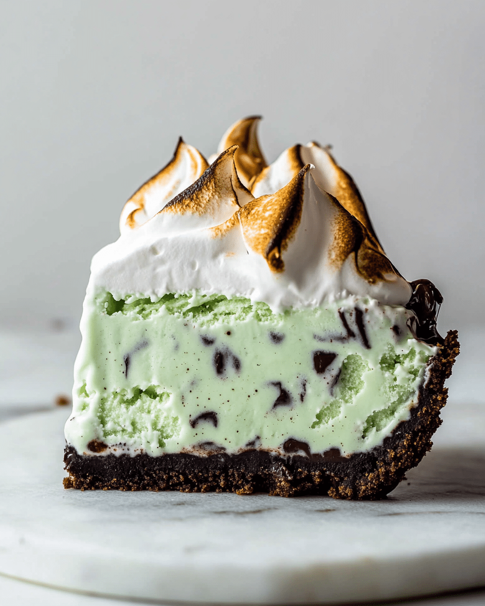 Brownie Baked Alaska