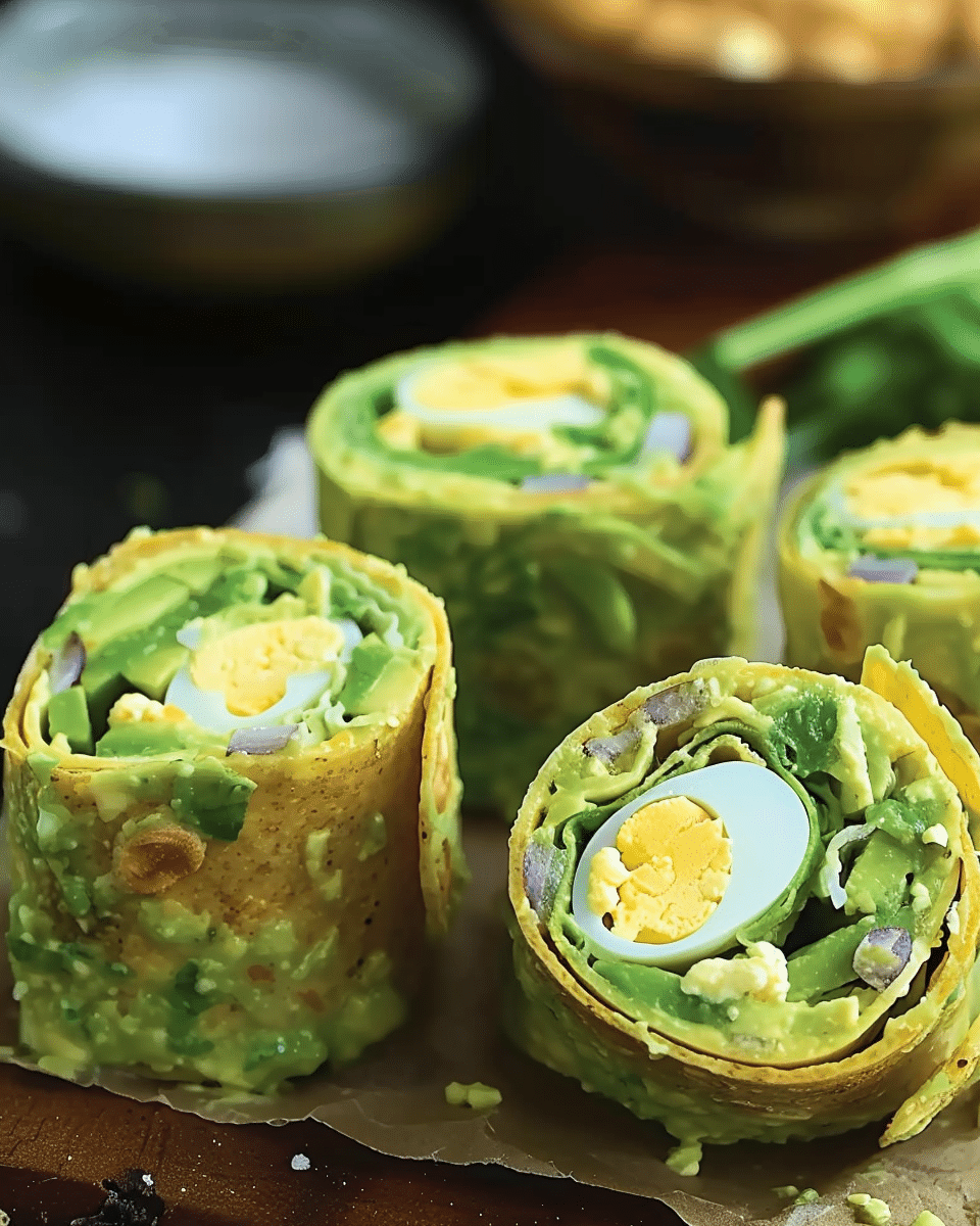 Avocado Egg Salad Roll Ups: An Amazing Ultimate Recipe