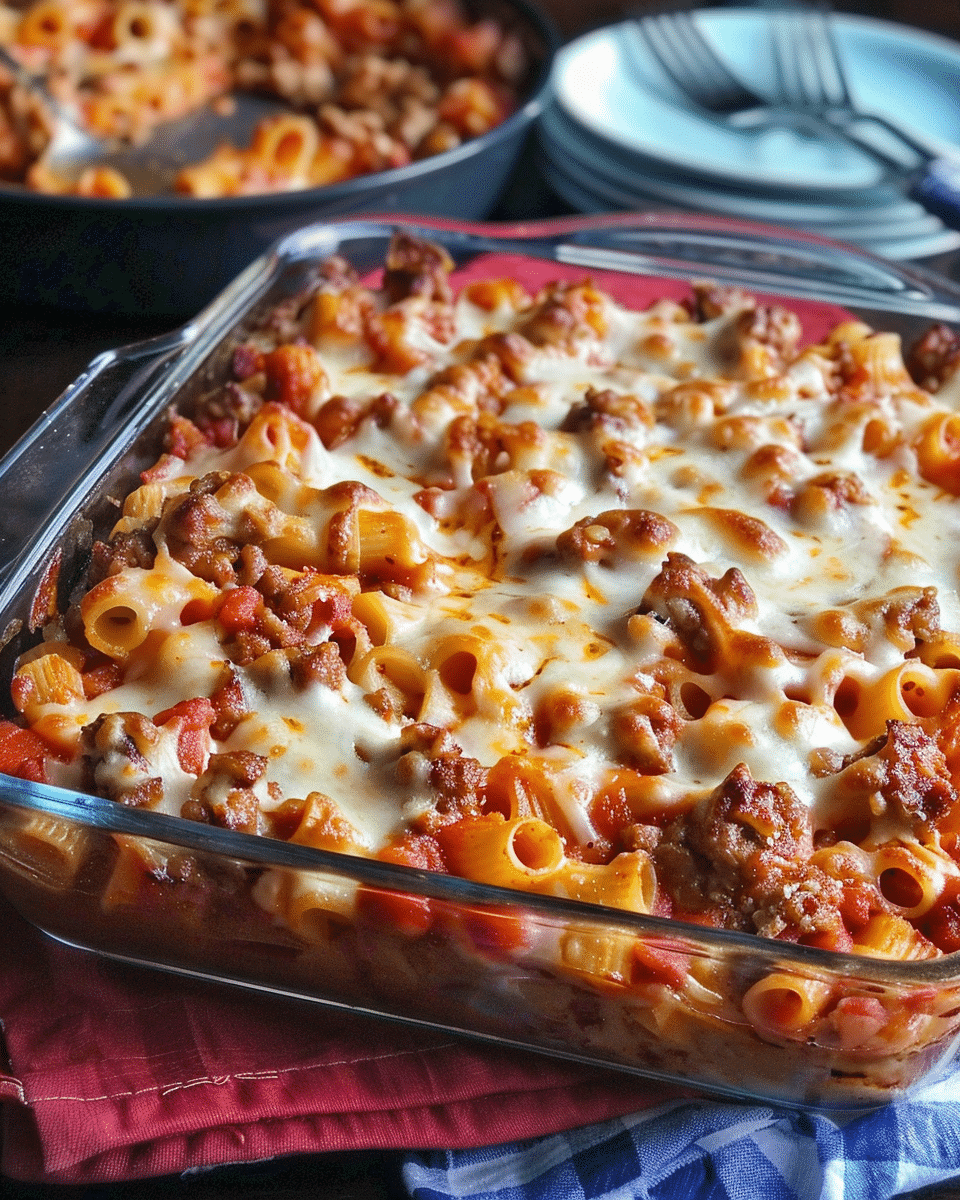 Kid's Favorite Pizza Casserole