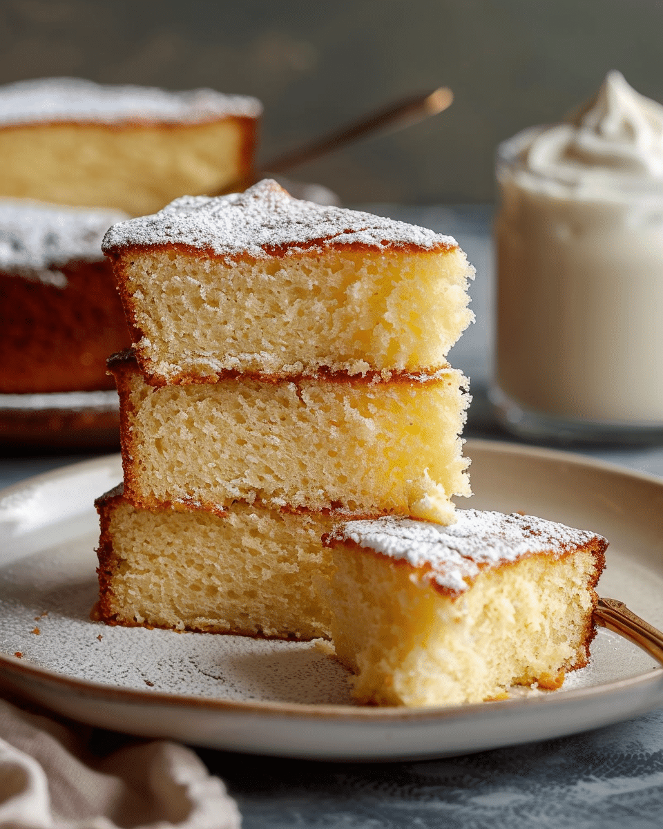 Old-Fashioned Hot Milk Cake