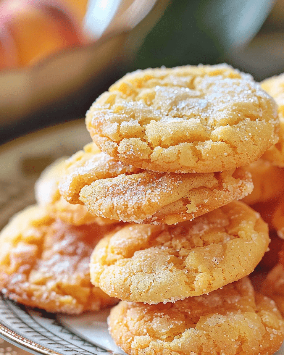 Peach Cookies