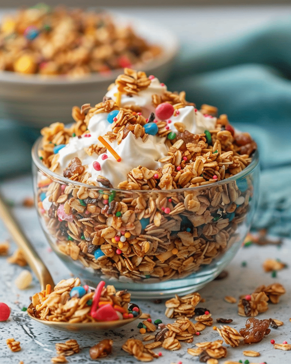 Birthday Cake Granola Clusters: Easy Snack That Feels Like a Party