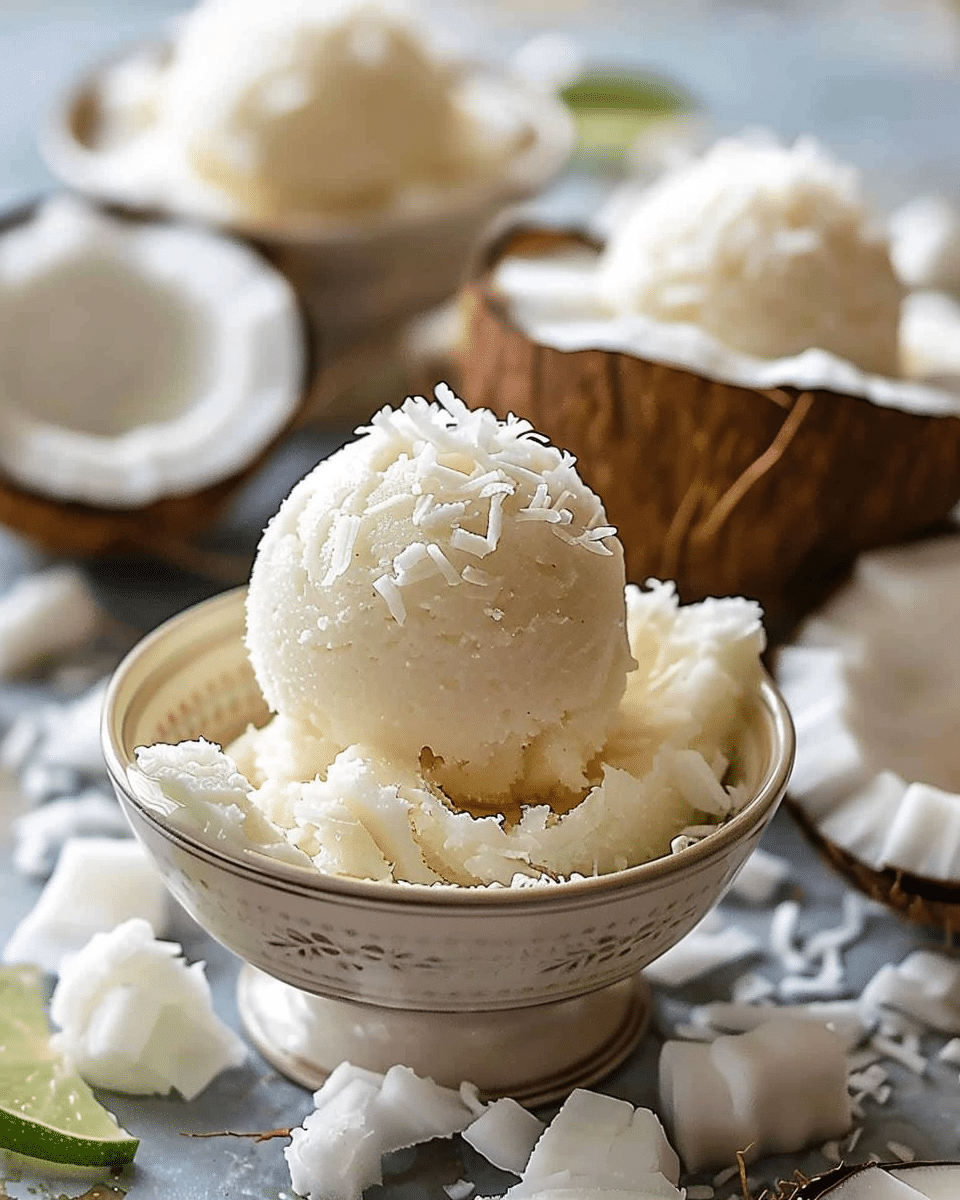 Coconut Sorbet