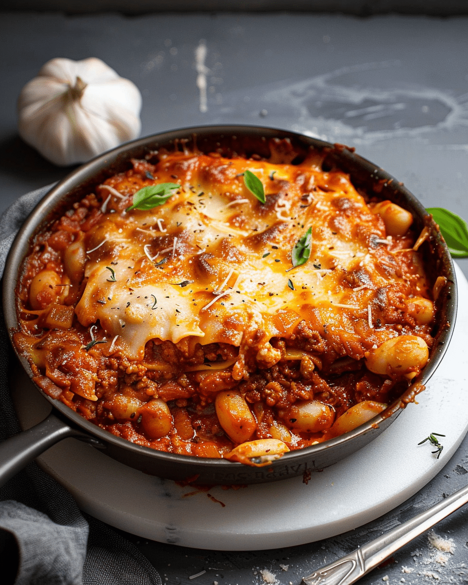 Easy Stovetop Gnocchi Lasagna