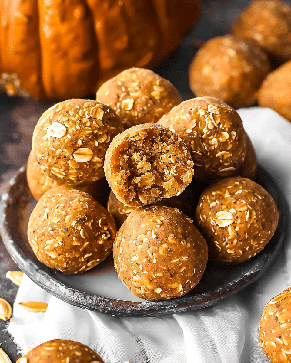 Pumpkin Protein Balls
