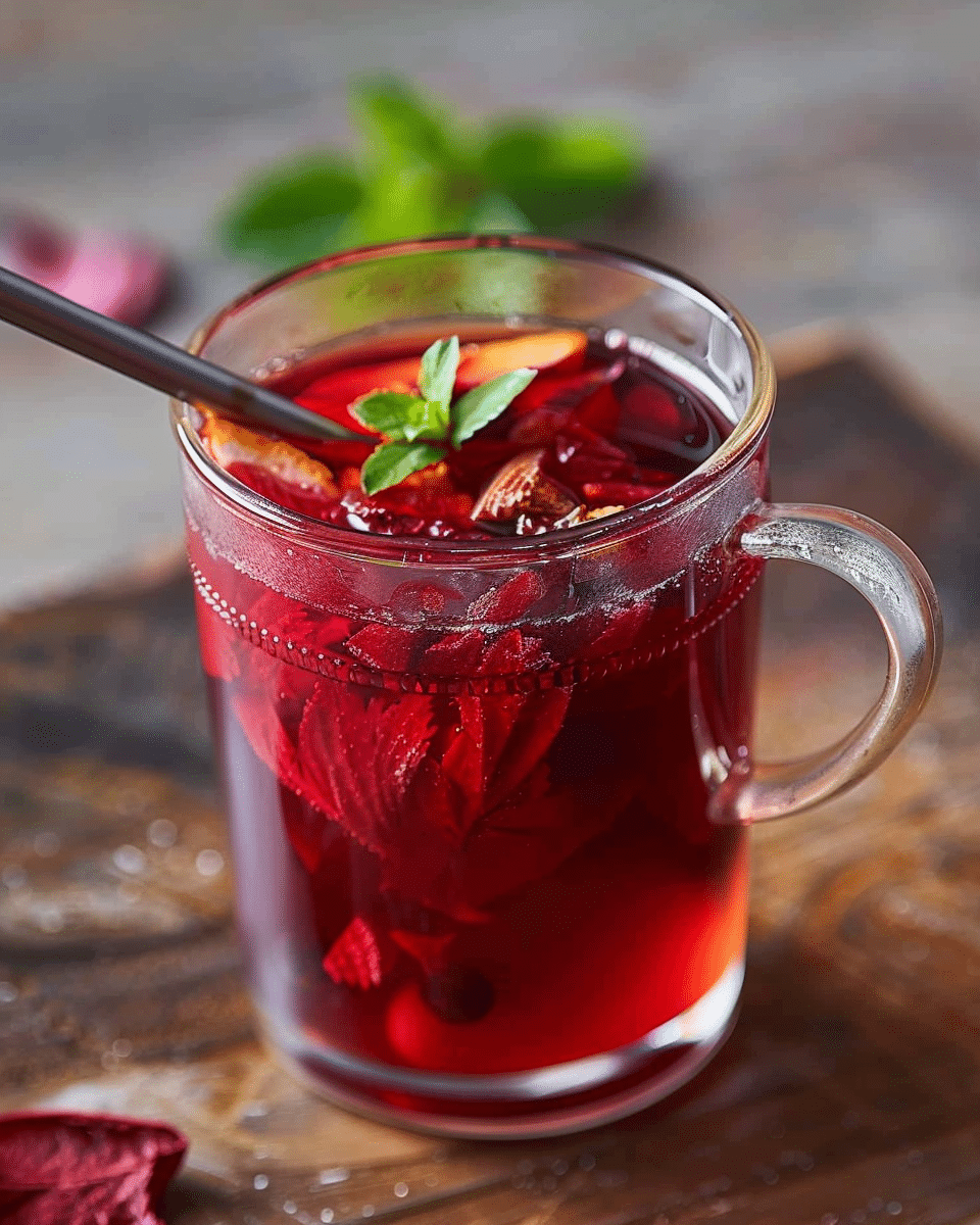 Sorrel Drink Hibiscus Citrus – A Refreshing and Tangy Celebration Beverage