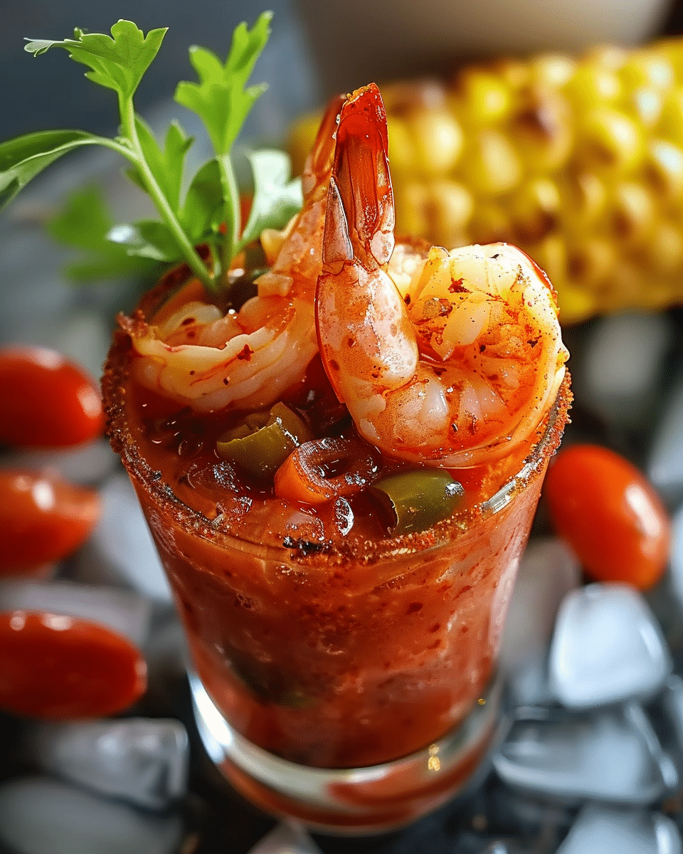 Bloody Mary Shrimp Cocktail