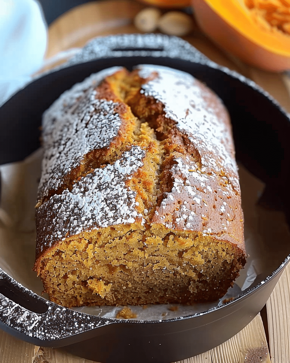 Perfect Dutch Oven Pumpkin Bread