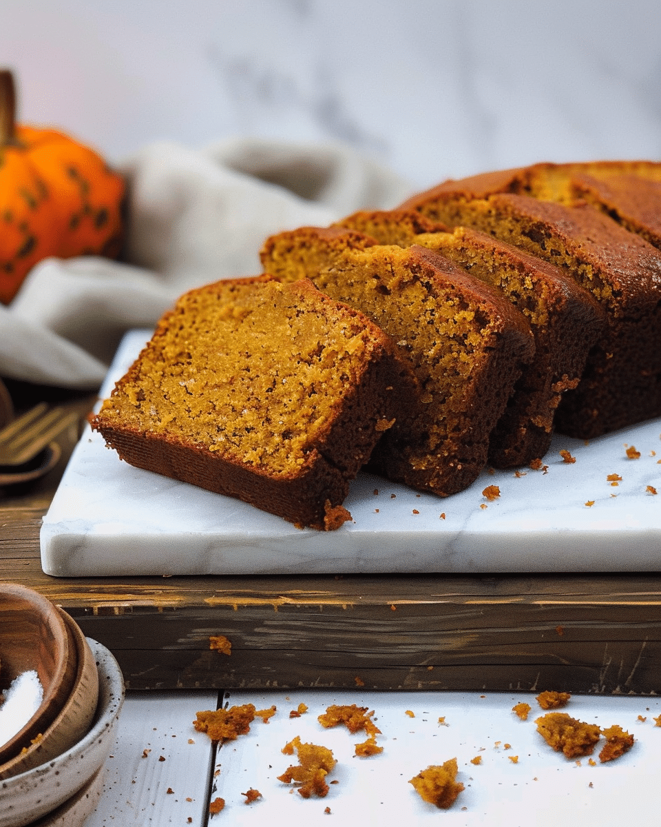 Pumpkin Bread – Rich and Buttery