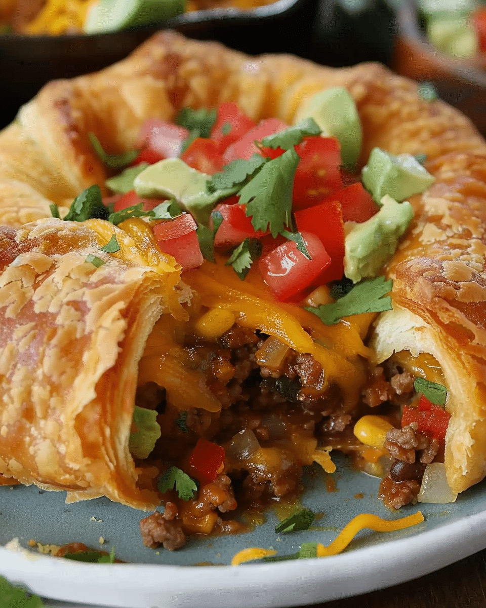 Taco Crescent Ring