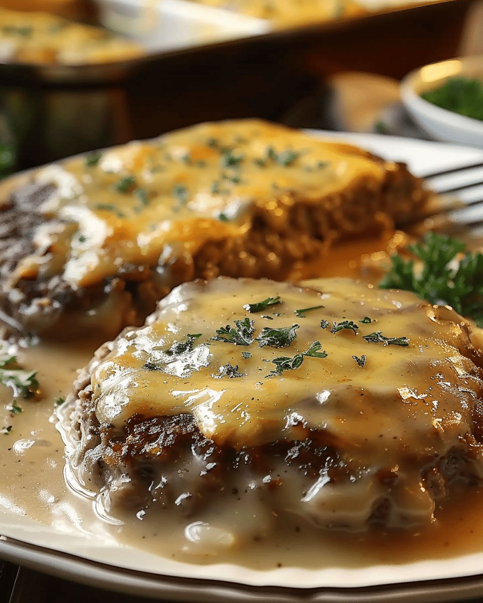 Amish Hamburger Steak Bake