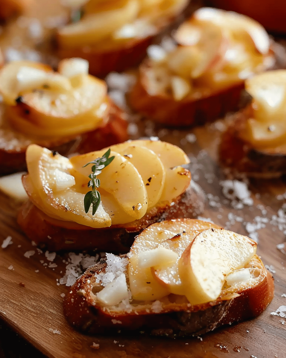 Apple Crostini