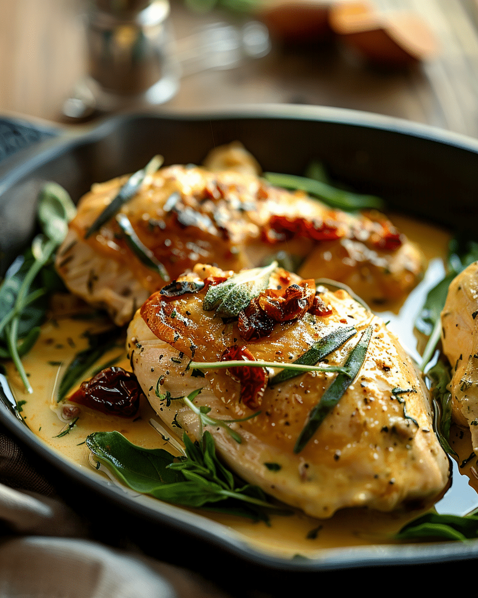 Easy Tuscan Chicken: A Creamy Culinary Delight