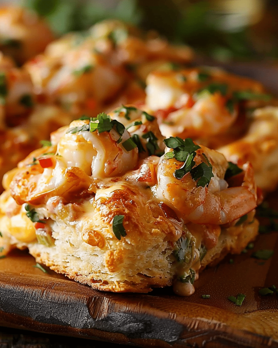 Irresistibly Delicious Shrimp and Crab Nacho Biscuit Melts You’ll Crave Again and Again