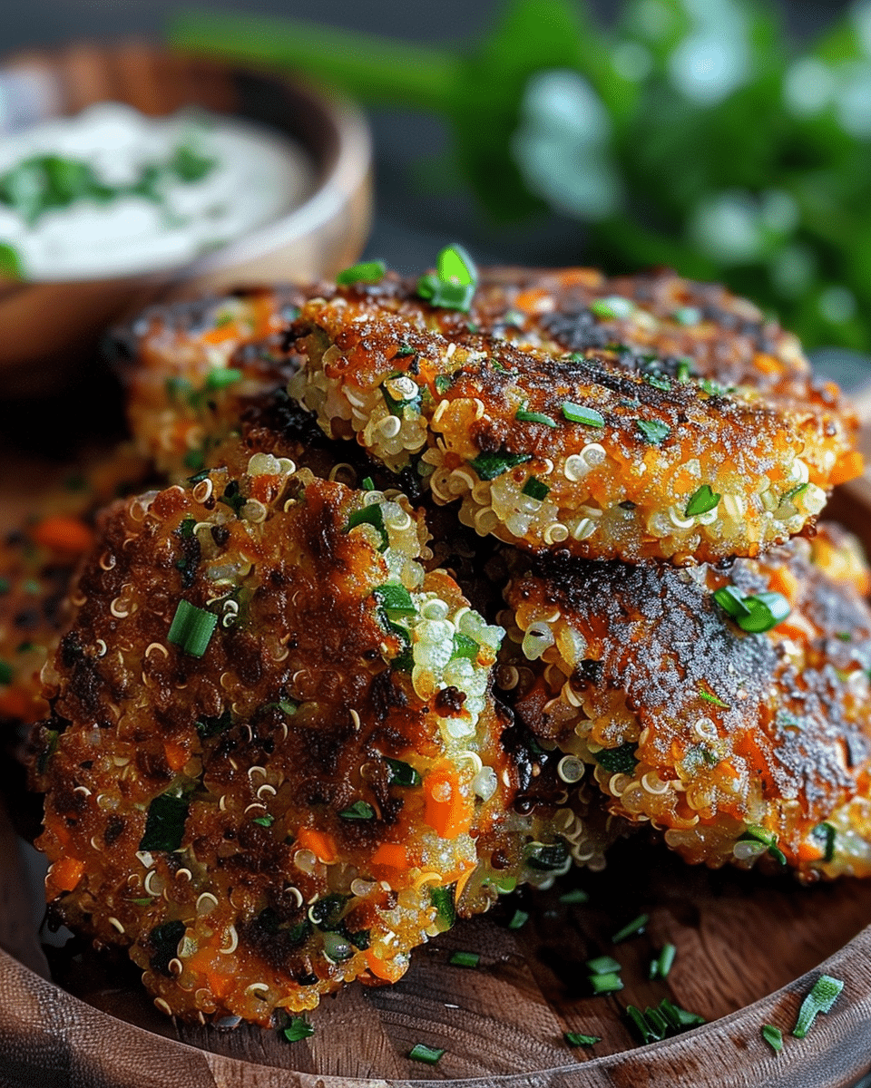 Mini Quinoa Veggie Patties