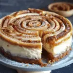Cinnamon Roll Honeybun Cheesecake Recipe
