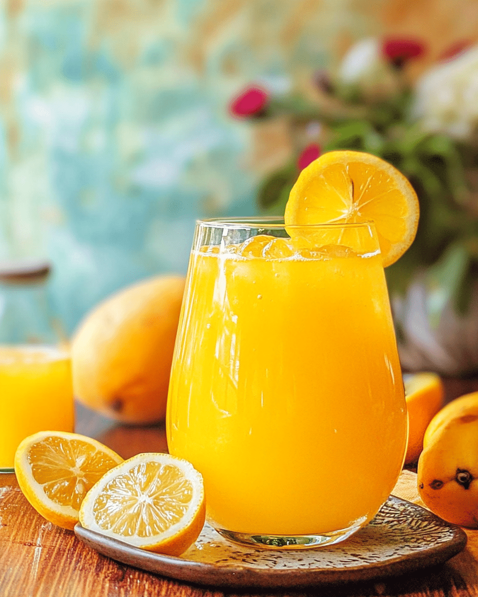 Fresh Mango Lemonade