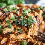 Shredded BBQ Chicken Casserole