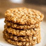 Easy Peanut Butter Oatmeal Cookies