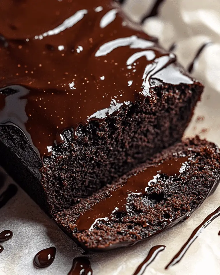 Hot Fudge Brownie Bread