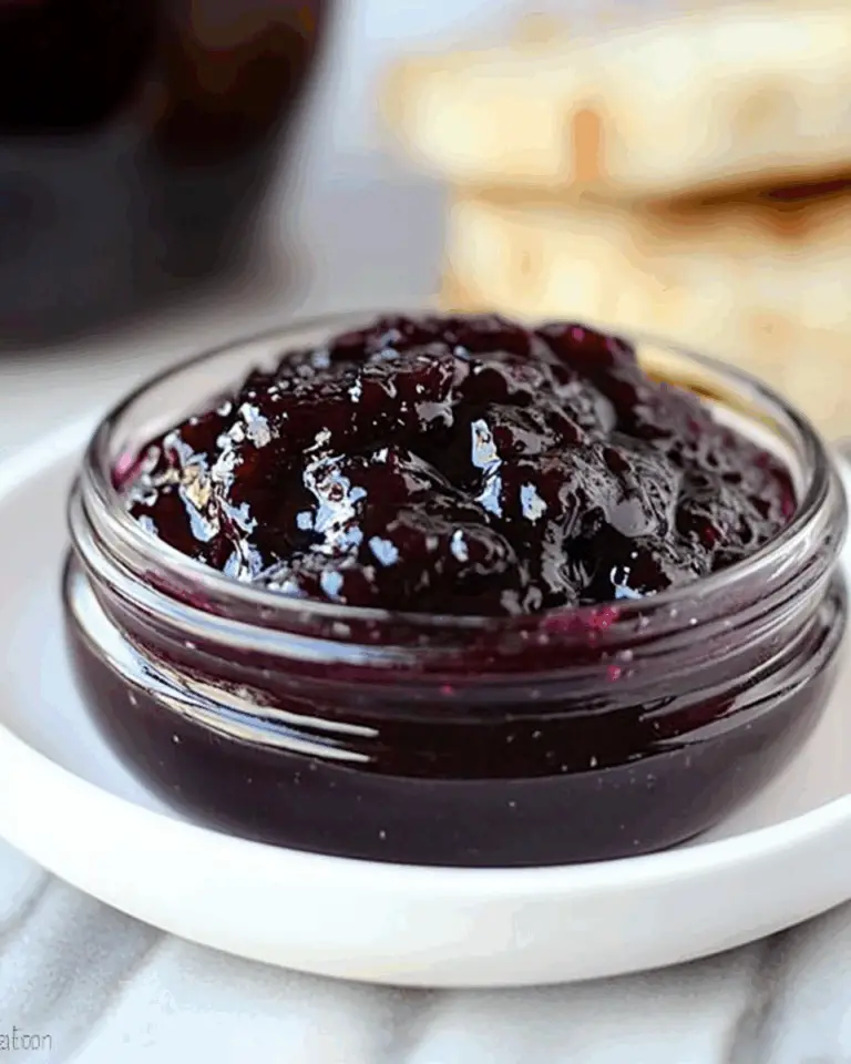 Homemade Blueberry Butter