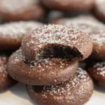 3 Ingredient Keto Chocolate Peanut Butter Meltaway Cookies