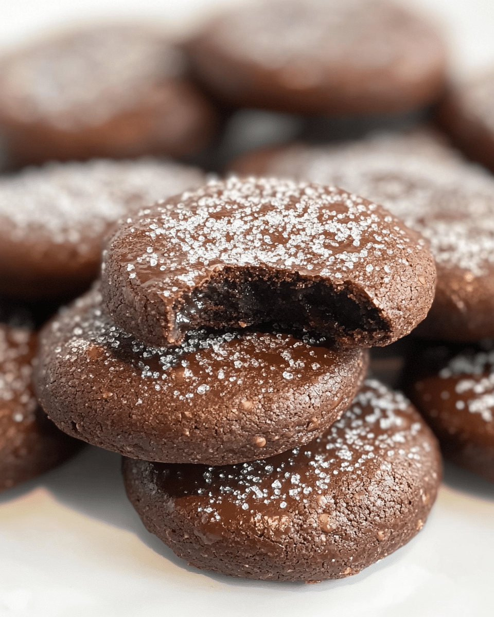 3 Ingredient Keto Chocolate Peanut Butter Meltaway Cookies