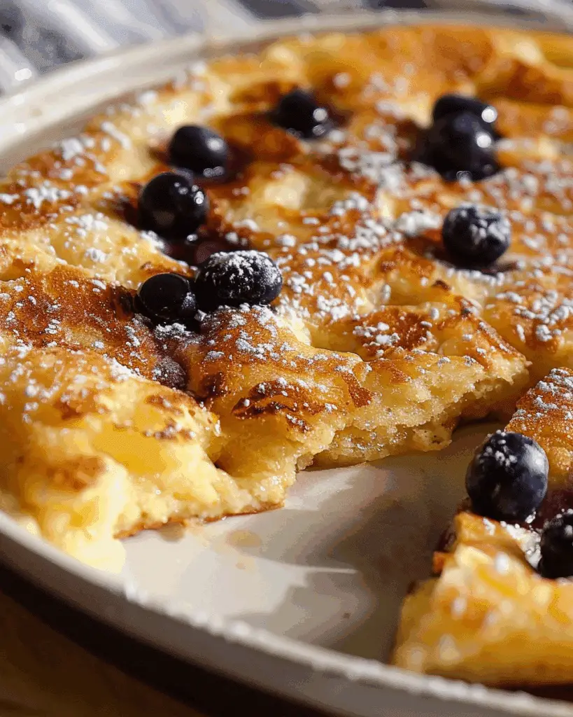 Giant Skillet Pancake