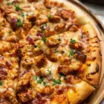 Homemade BBQ Chicken Pizza