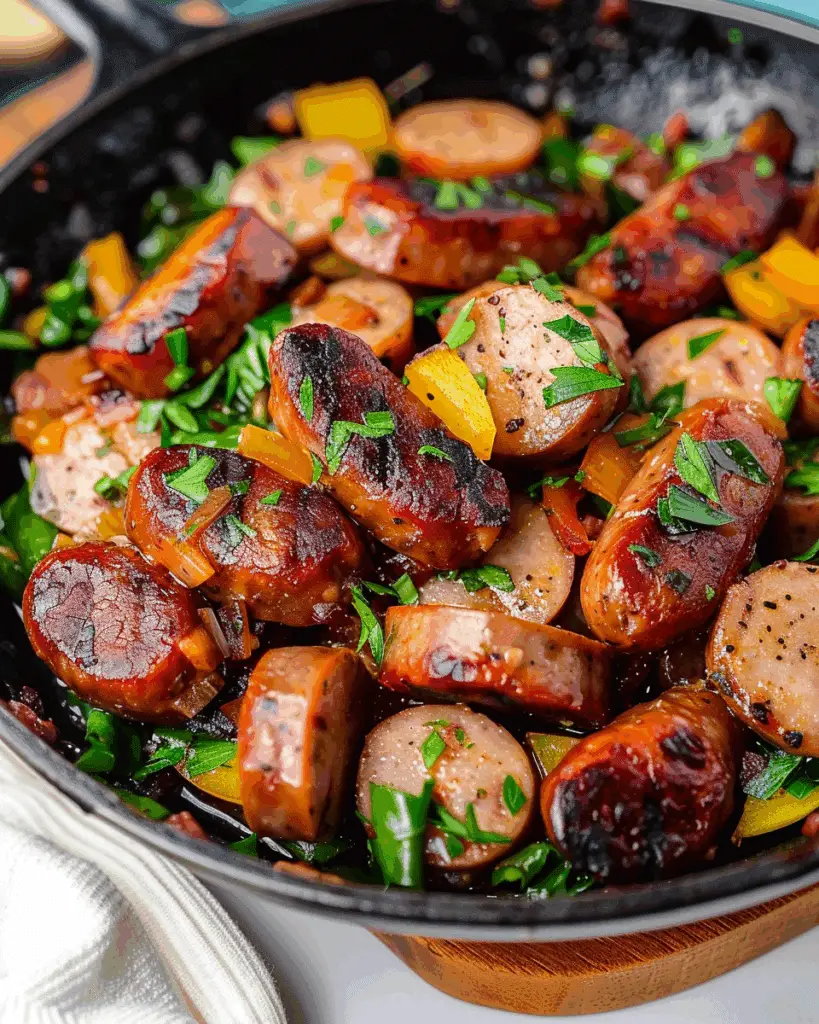 Portuguese Sausage and Beans