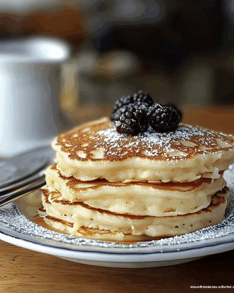 Coconut Cream Pancakes