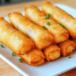 The BEST Crispy Shrimp Spring Rolls