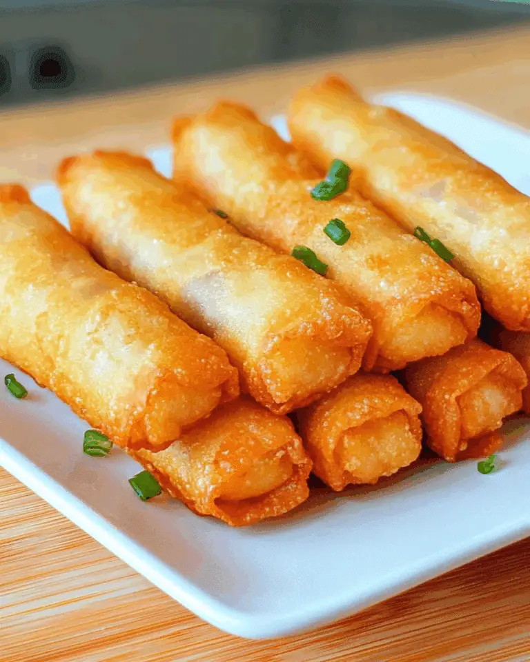 The BEST Crispy Shrimp Spring Rolls
