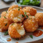 The BEST Mozzarella Fried Cheese Bites