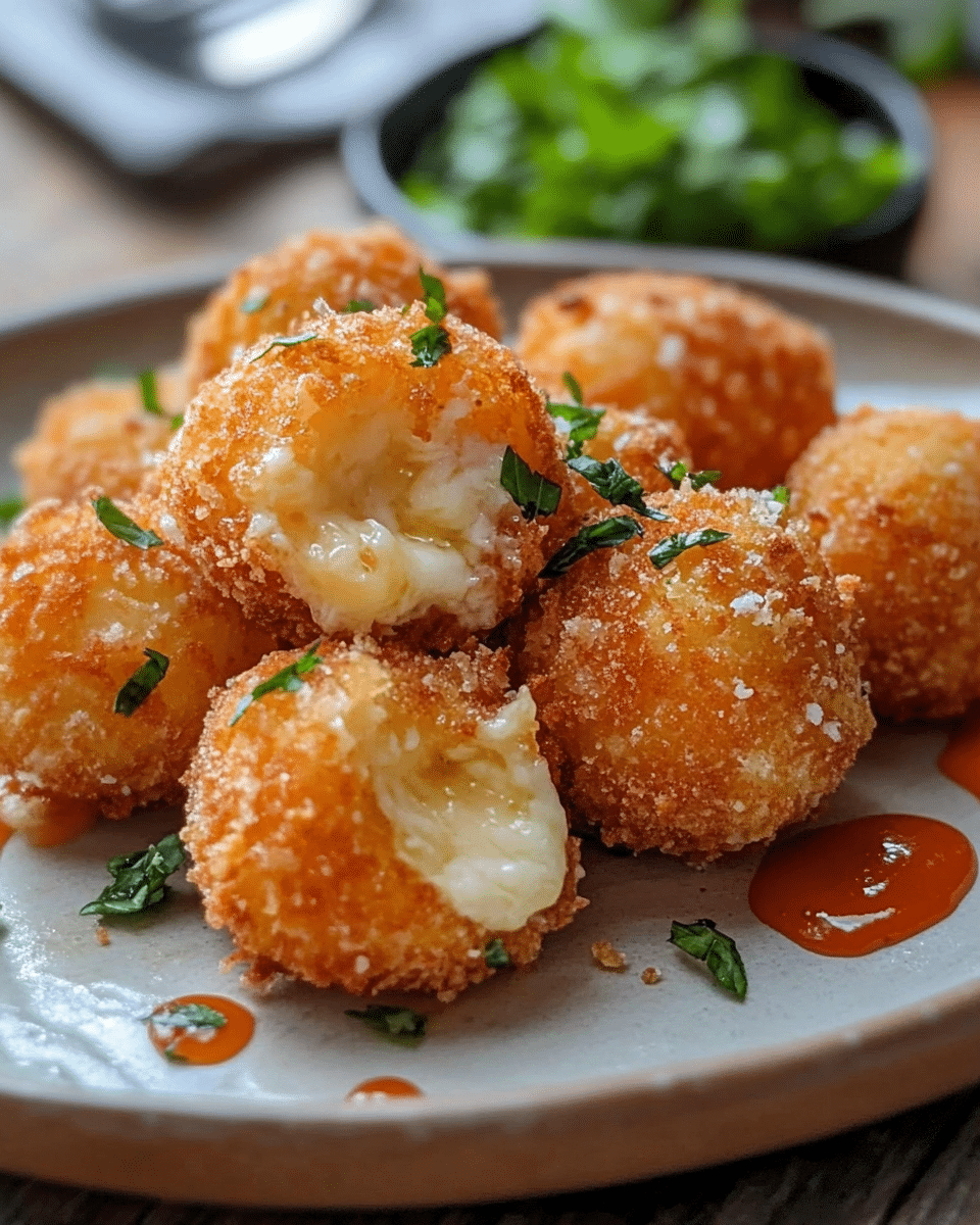 The BEST Mozzarella Fried Cheese Bites