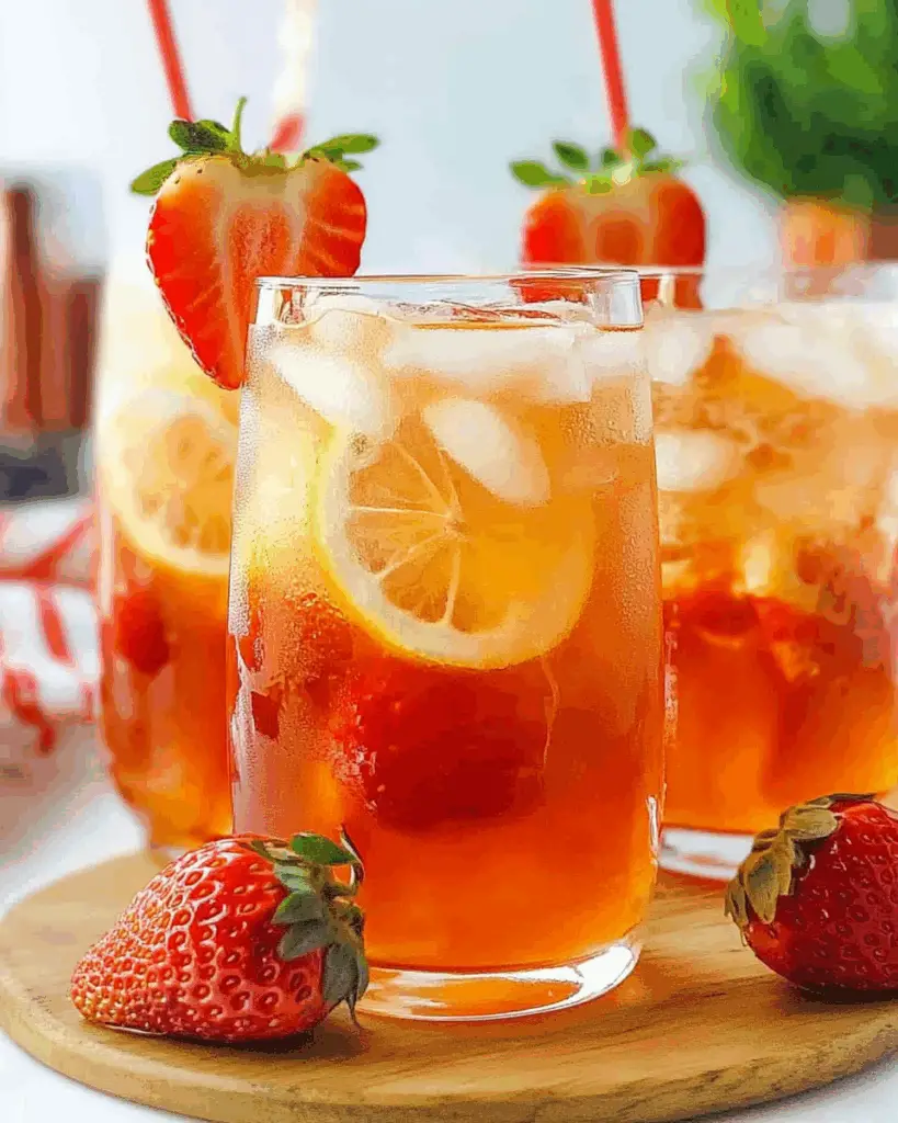 Strawberry Citrus Iced Tea