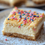 Sugar Cookie Cheesecake Bars