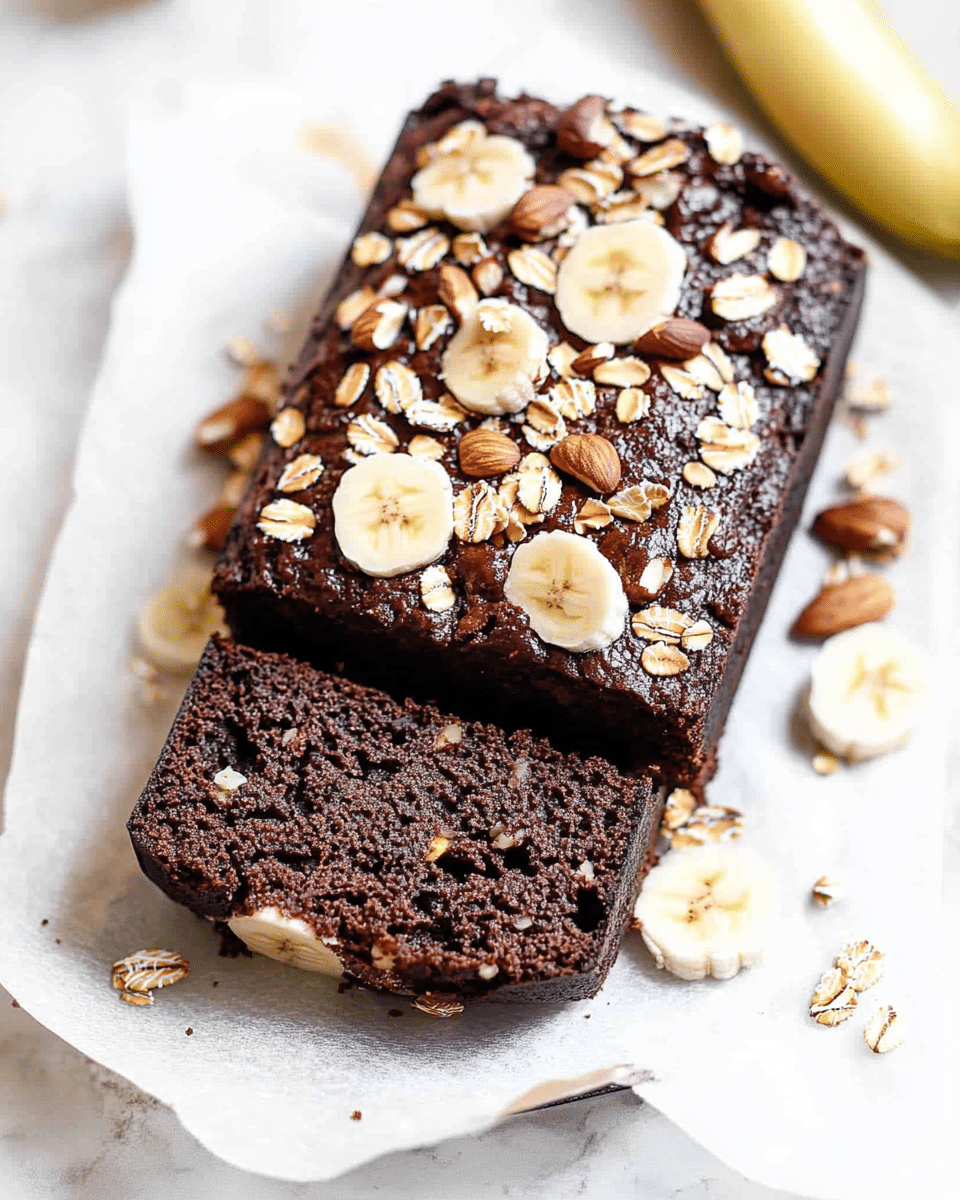Healthy Cocoa Banana Oat Dessert