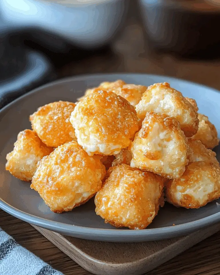 Keto Puffed Cheese Snacks
