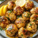 Lemon Pepper Chicken Meatballs