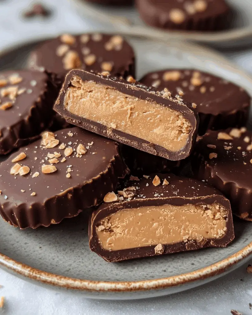 Homemade Healthy Peanut Butter Eggs