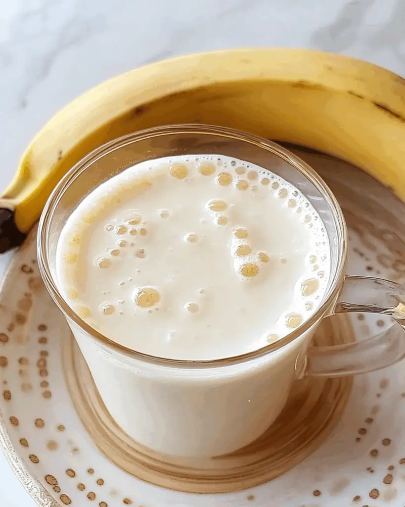 BEST Korean Banana Milk Recipe