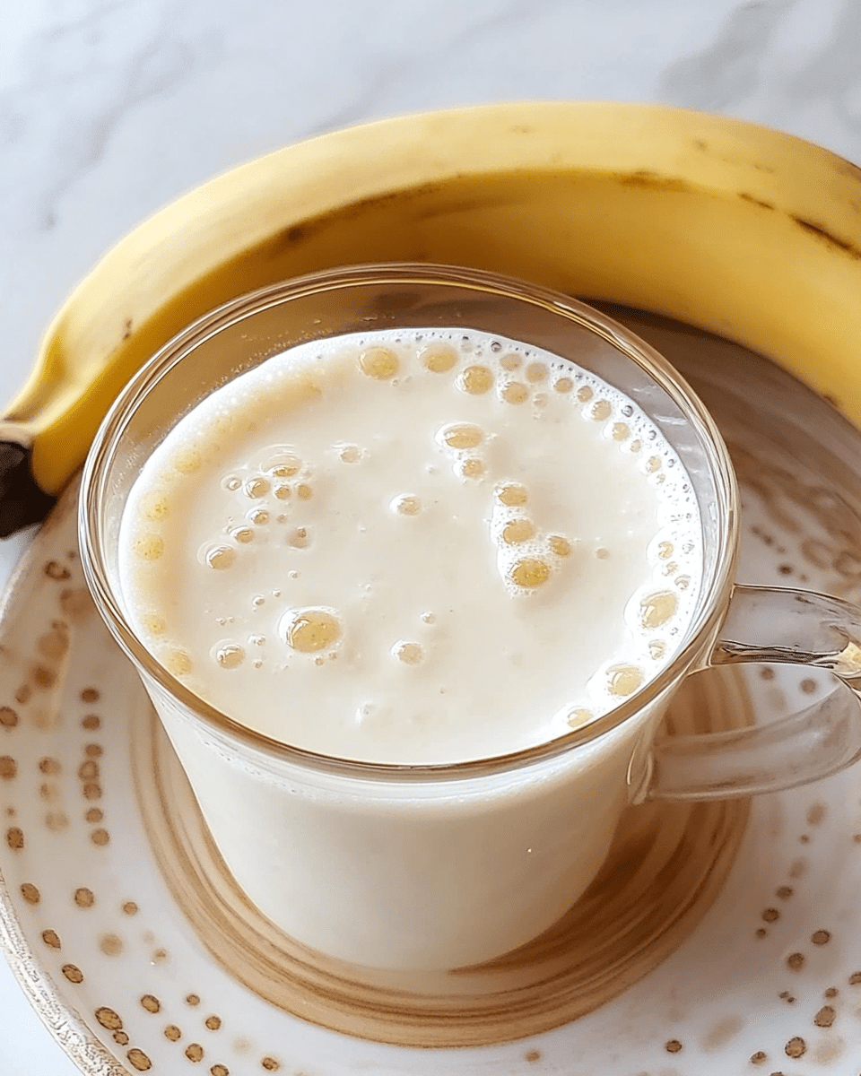BEST Korean Banana Milk Recipe
