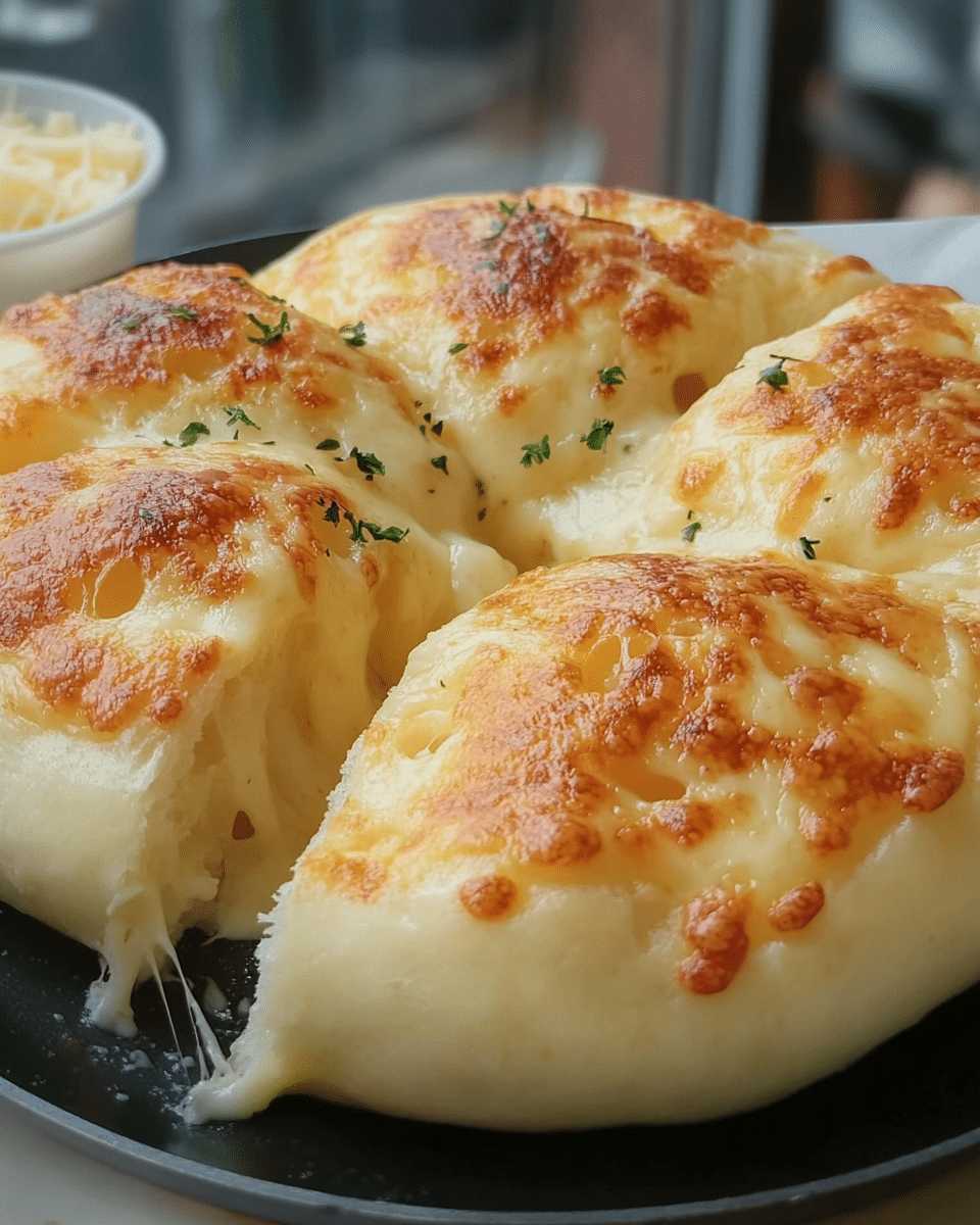 25-Minute Cheese Bread (No Oven Needed!)