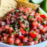 Fresh Homemade Pico de Gallo