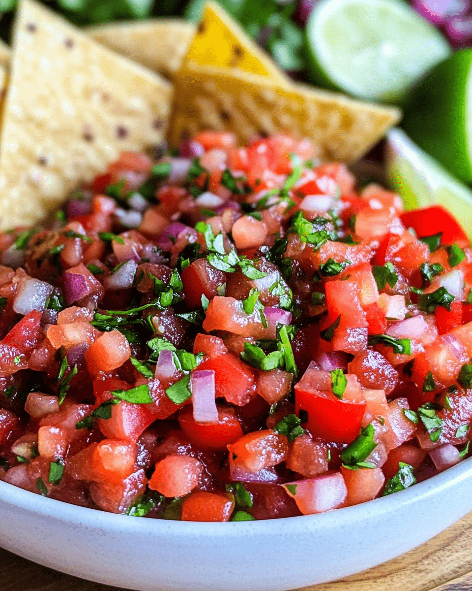 Fresh Homemade Pico de Gallo