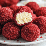 Red Velvet Cheesecake Bites