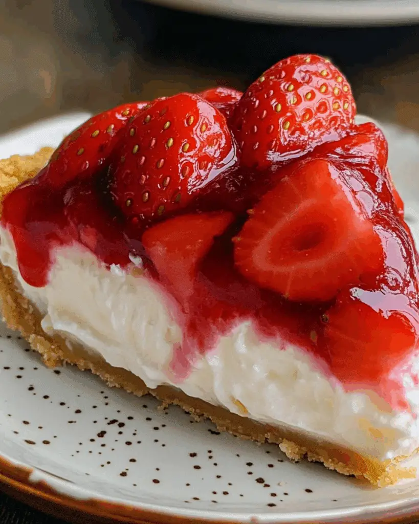 The BEST Strawberry Cream Cheese Pie EVER!!