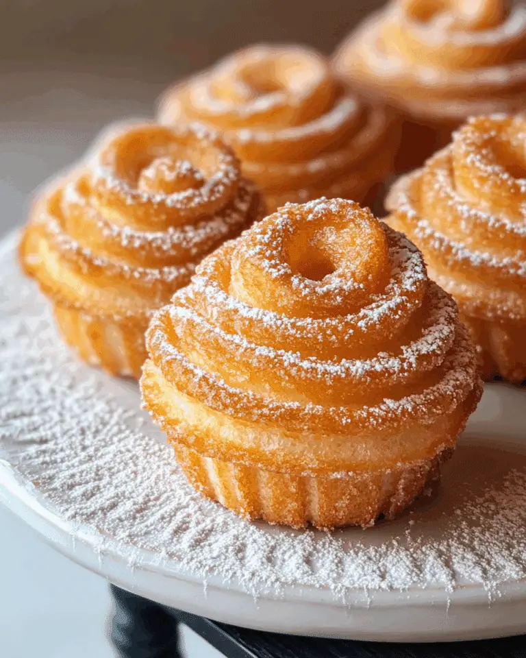 Churro Cruffins: A Delightful Fusion Pastry