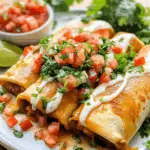 The BEST Homemade Chimichangas EVER!!